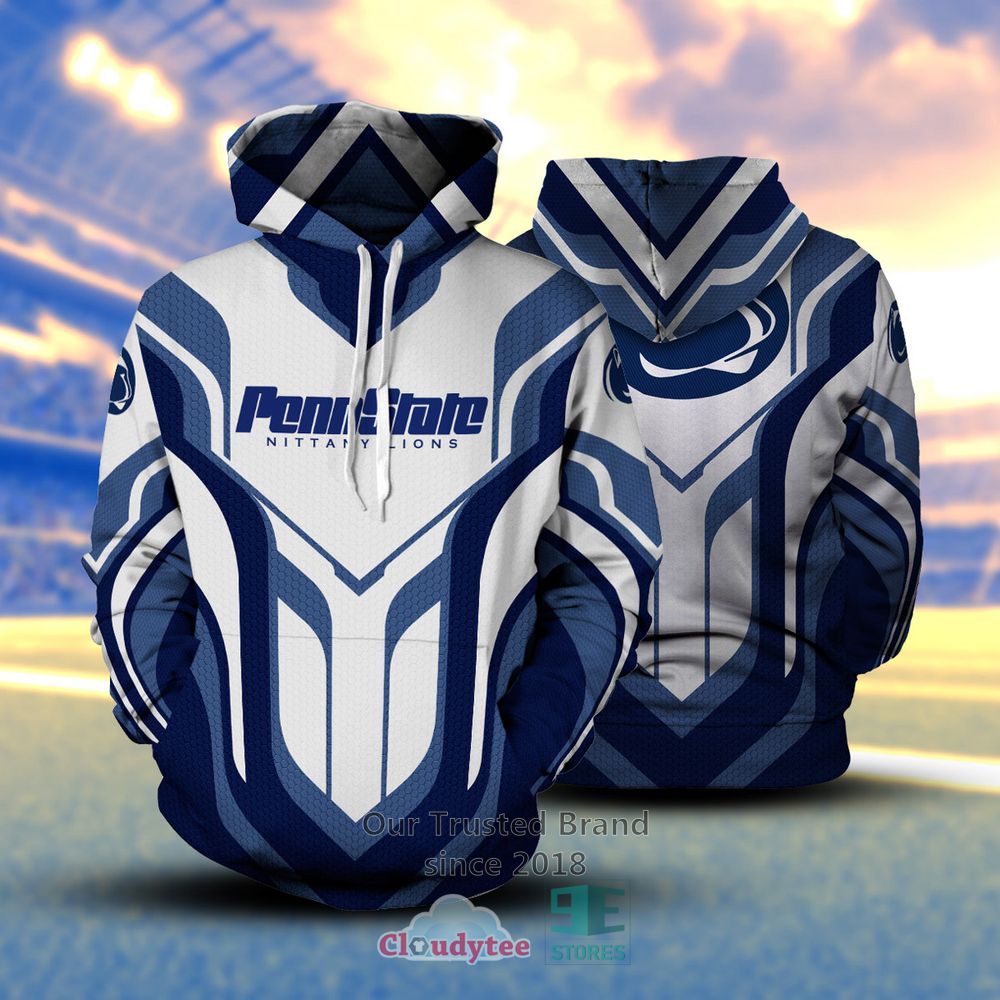 Penn State Nittany Lions Football 3D Hoodie -