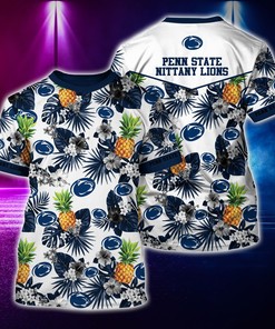 Penn State Nittany Lions Hawaii Shirt Style for Men for Women Vintage Funny Hawaiian Shirt
