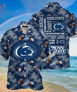 Penn State Nittany Lions Hawaiian Shirt, New Gift for Summer