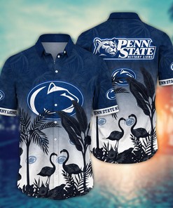 Penn State Nittany Lions NCAA Flower Hawaii Shirt For Fans Ver 10