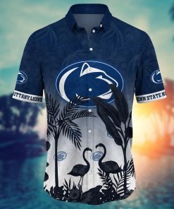 Penn State Nittany Lions NCAA Flower Hawaii Shirt For Fans Ver 10