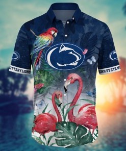 Penn State Nittany Lions NCAA Flower Hawaii Shirt For Fans Ver 11