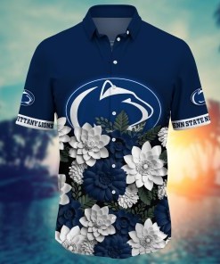 Penn State Nittany Lions NCAA Flower Hawaii Shirt For Fans Ver 12