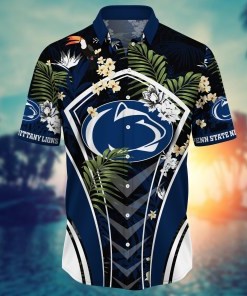 Penn State Nittany Lions NCAA Flower Hawaii Shirt For Fans Ver 17