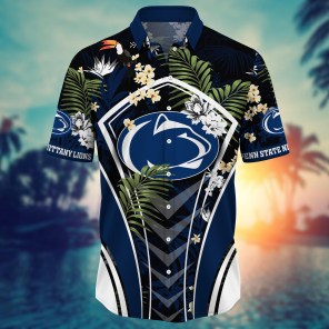 Penn State Nittany Lions NCAA Flower Hawaii Shirt For Fans Ver 17