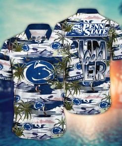 Penn State Nittany Lions NCAA Flower Hawaii Shirt For Fans Ver 18