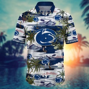 Penn State Nittany Lions NCAA Flower Hawaii Shirt For Fans Ver 18