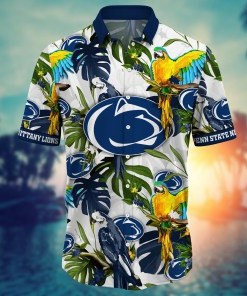 Penn State Nittany Lions NCAA Flower Hawaii Shirt For Fans Ver 2