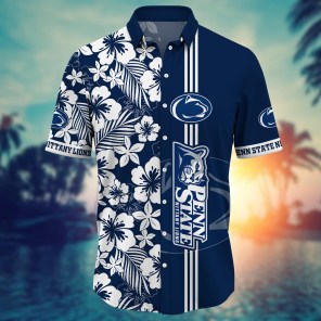 Penn State Nittany Lions NCAA Flower Hawaii Shirt For Fans Ver 20