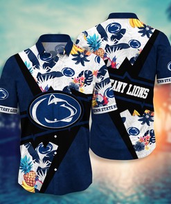 Penn State Nittany Lions NCAA Flower Hawaii Shirt For Fans Ver 21