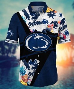 Penn State Nittany Lions NCAA Flower Hawaii Shirt For Fans Ver 21