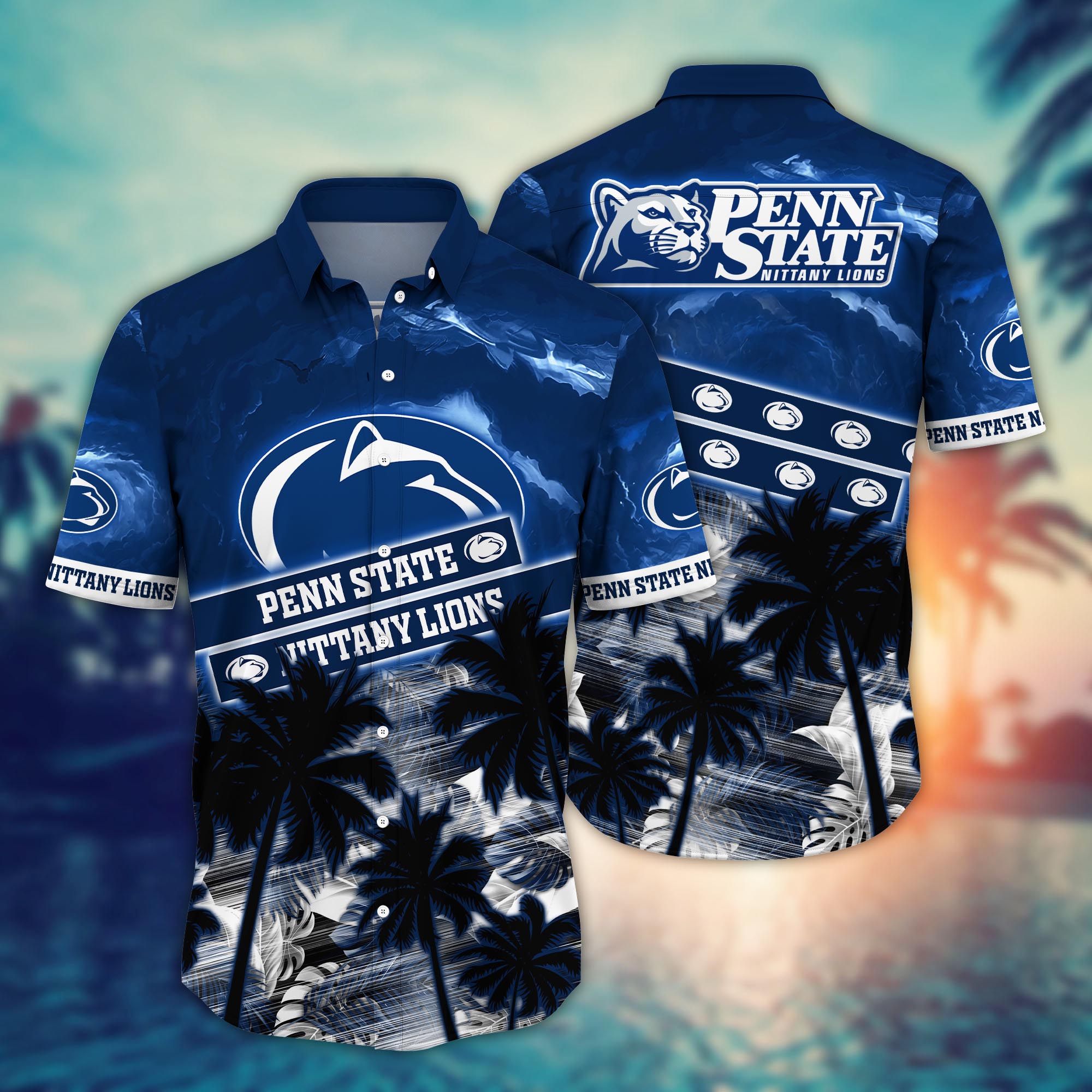 Penn State Nittany Lions NCAA Flower Hawaii Shirt For Fans Ver 22