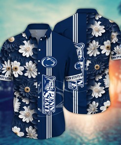 Penn State Nittany Lions NCAA Flower Hawaii Shirt For Fans Ver 26