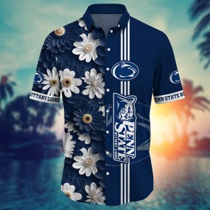 Penn State Nittany Lions NCAA Flower Hawaii Shirt For Fans Ver 26