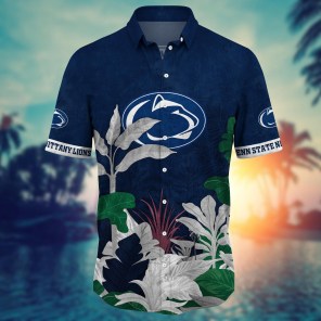 Penn State Nittany Lions NCAA Flower Hawaii Shirt For Fans Ver 28