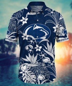 Penn State Nittany Lions NCAA Flower Hawaii Shirt For Fans Ver 29