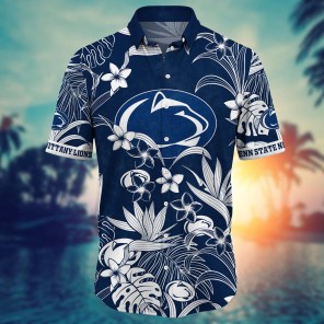 Penn State Nittany Lions NCAA Flower Hawaii Shirt For Fans Ver 29
