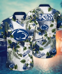 Penn State Nittany Lions NCAA Flower Hawaii Shirt For Fans Ver 30