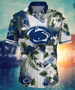 Penn State Nittany Lions NCAA Flower Hawaii Shirt For Fans Ver 30