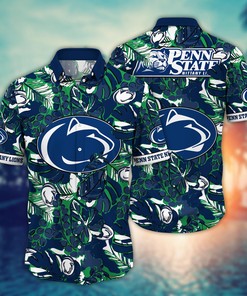 Penn State Nittany Lions NCAA Flower Hawaii Shirt For Fans Ver 31