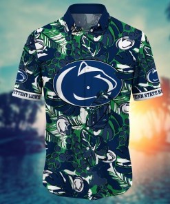 Penn State Nittany Lions NCAA Flower Hawaii Shirt For Fans Ver 31