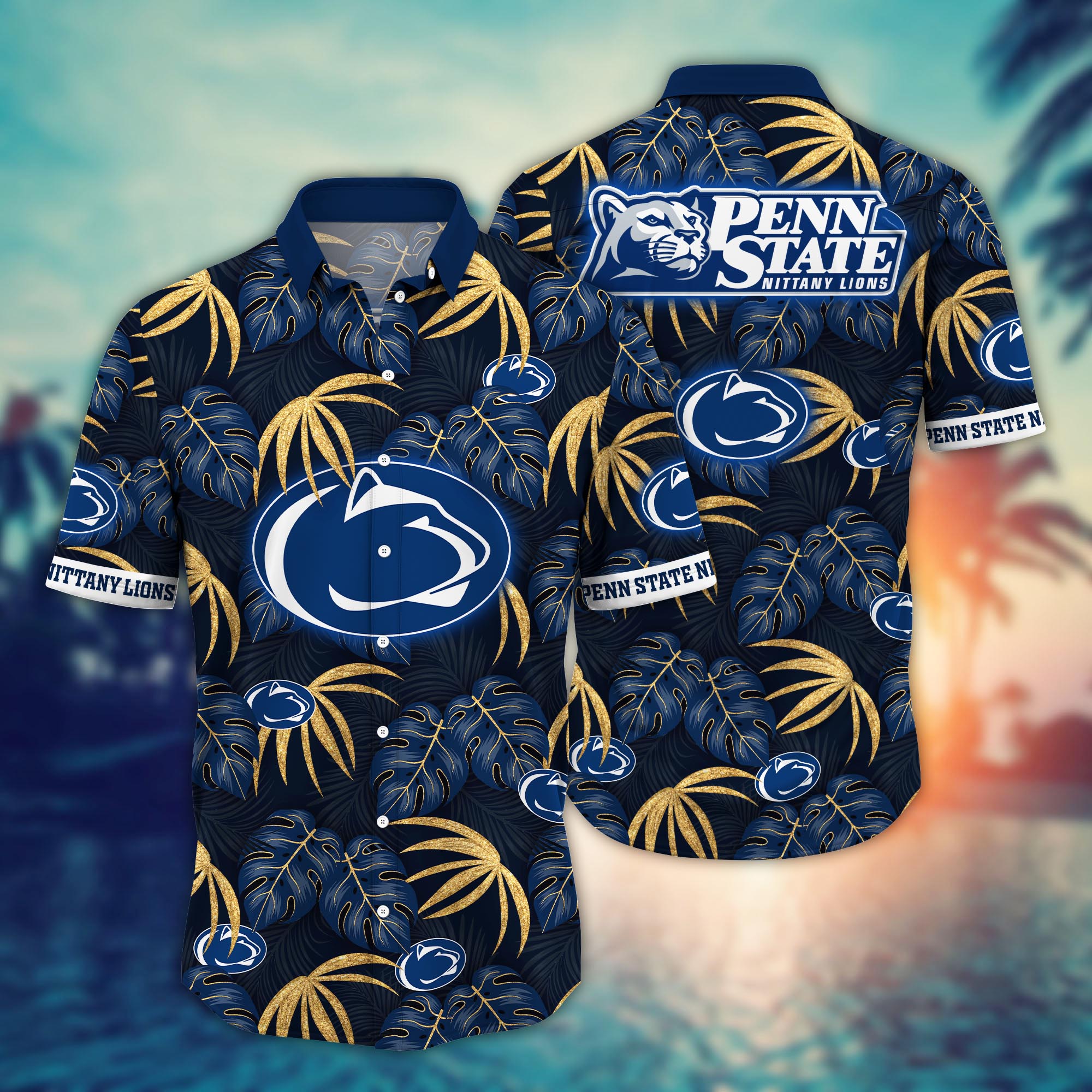 Penn State Nittany Lions NCAA Flower Hawaii Shirt For Fans Ver 32