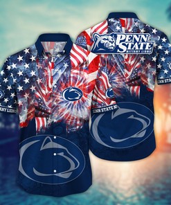 Penn State Nittany Lions NCAA Flower Hawaii Shirt For Fans Ver 33