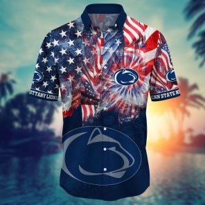 Penn State Nittany Lions NCAA Flower Hawaii Shirt For Fans Ver 33