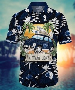 Penn State Nittany Lions NCAA Flower Hawaii Shirt For Fans Ver 34