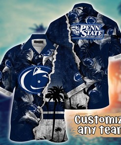 Penn State Nittany Lions NCAA Flower Hawaii Shirt For Fans Ver 35