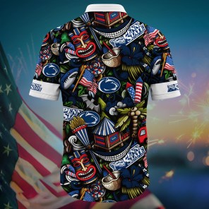 Penn State Nittany Lions NCAA Flower Hawaii Shirt For Fans Ver 4