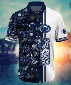 Penn State Nittany Lions NCAA Flower Hawaii Shirt For Fans Ver 5