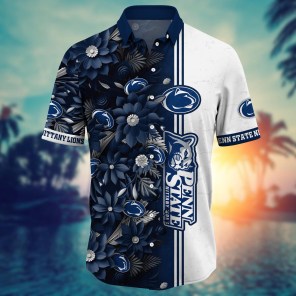 Penn State Nittany Lions NCAA Flower Hawaii Shirt For Fans Ver 5