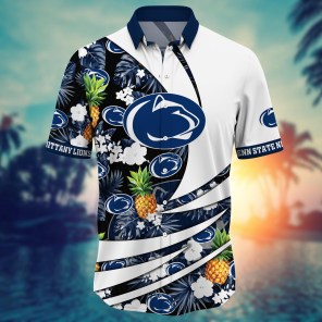 Penn State Nittany Lions NCAA Flower Hawaii Shirt For Fans Ver 6