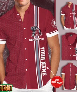 Personalized Alabama Crimson Tide Hawaiian Shirt Ver 1