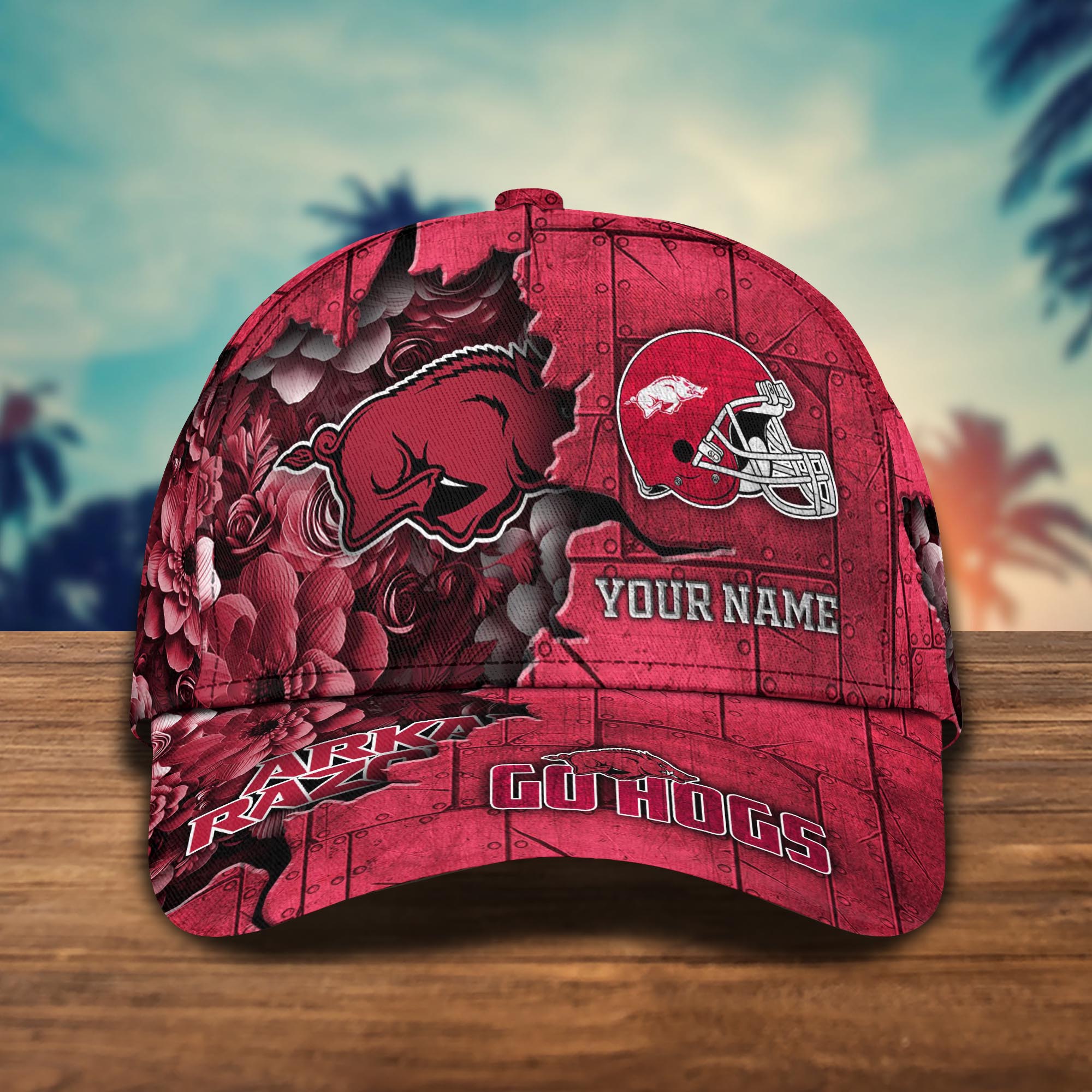 Personalized Arkansas Razorbacks Cap for Fans