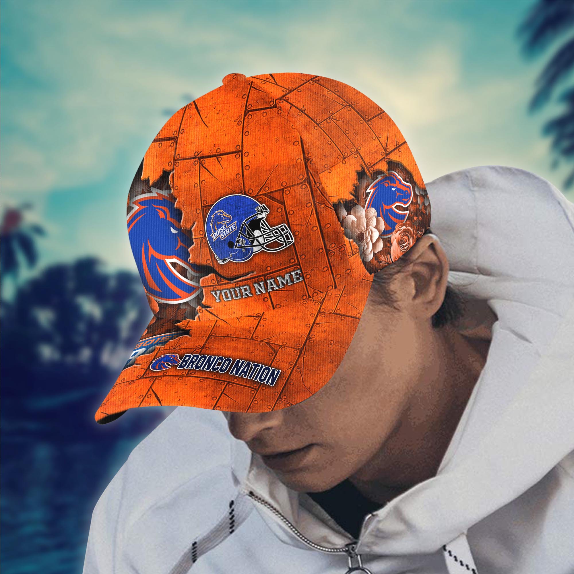 Personalized Boise State Broncos Cap for Fans