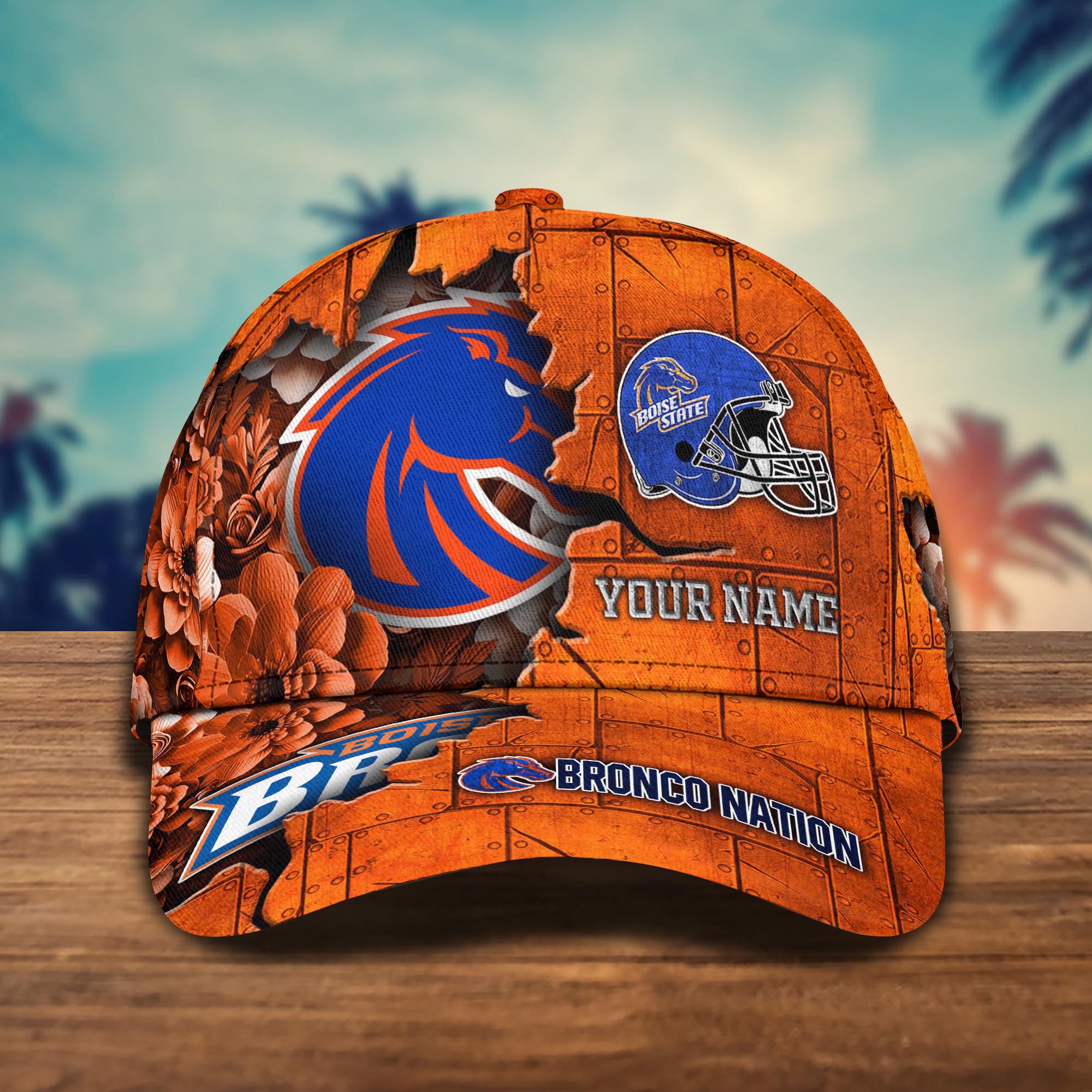 Personalized Boise State Broncos Cap for Fans