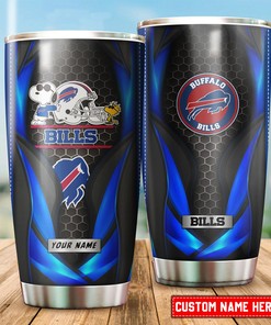 Personalized Buffalo Bills Tumbler - Custom Name Edition