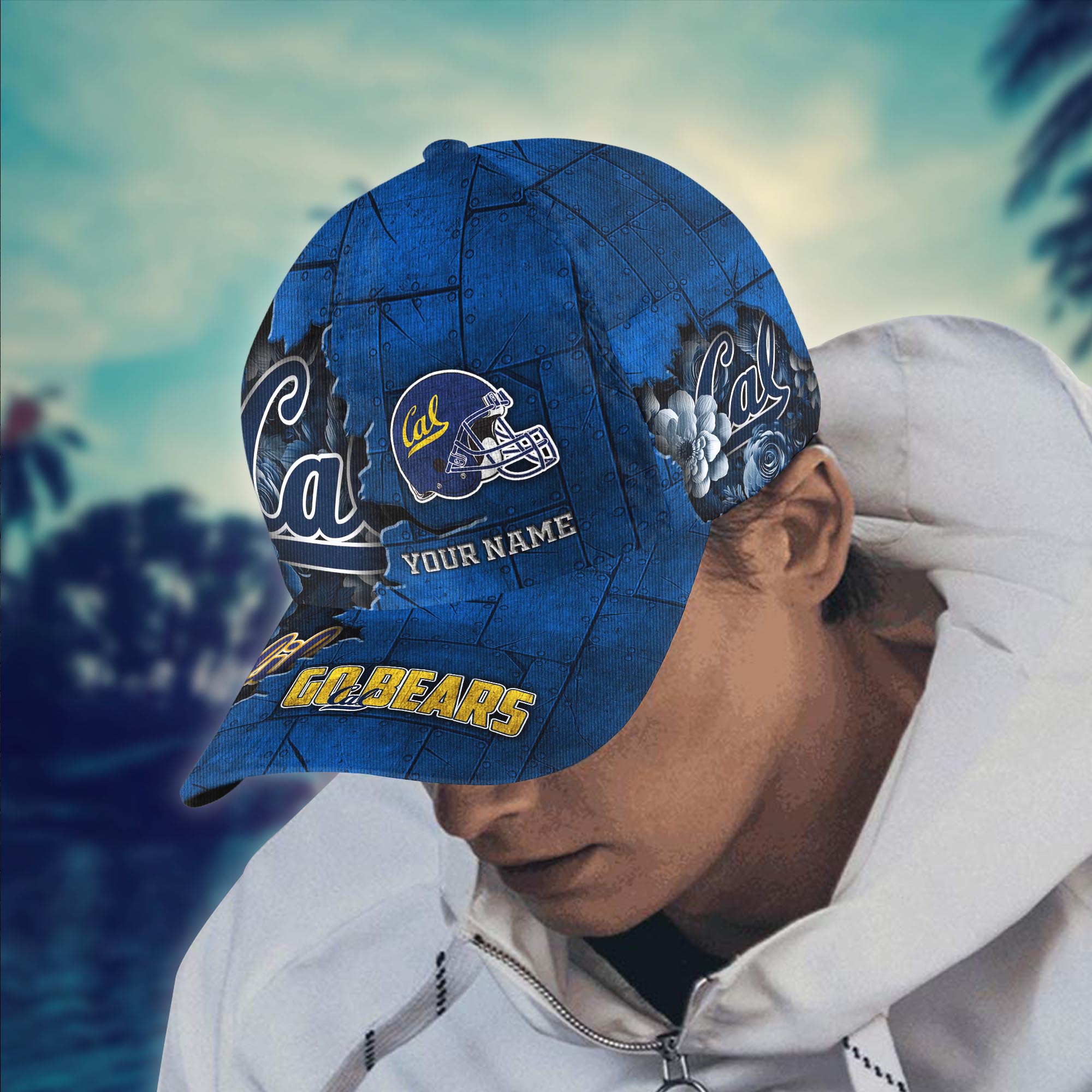 Personalized California Golden Bears Cap for Fans