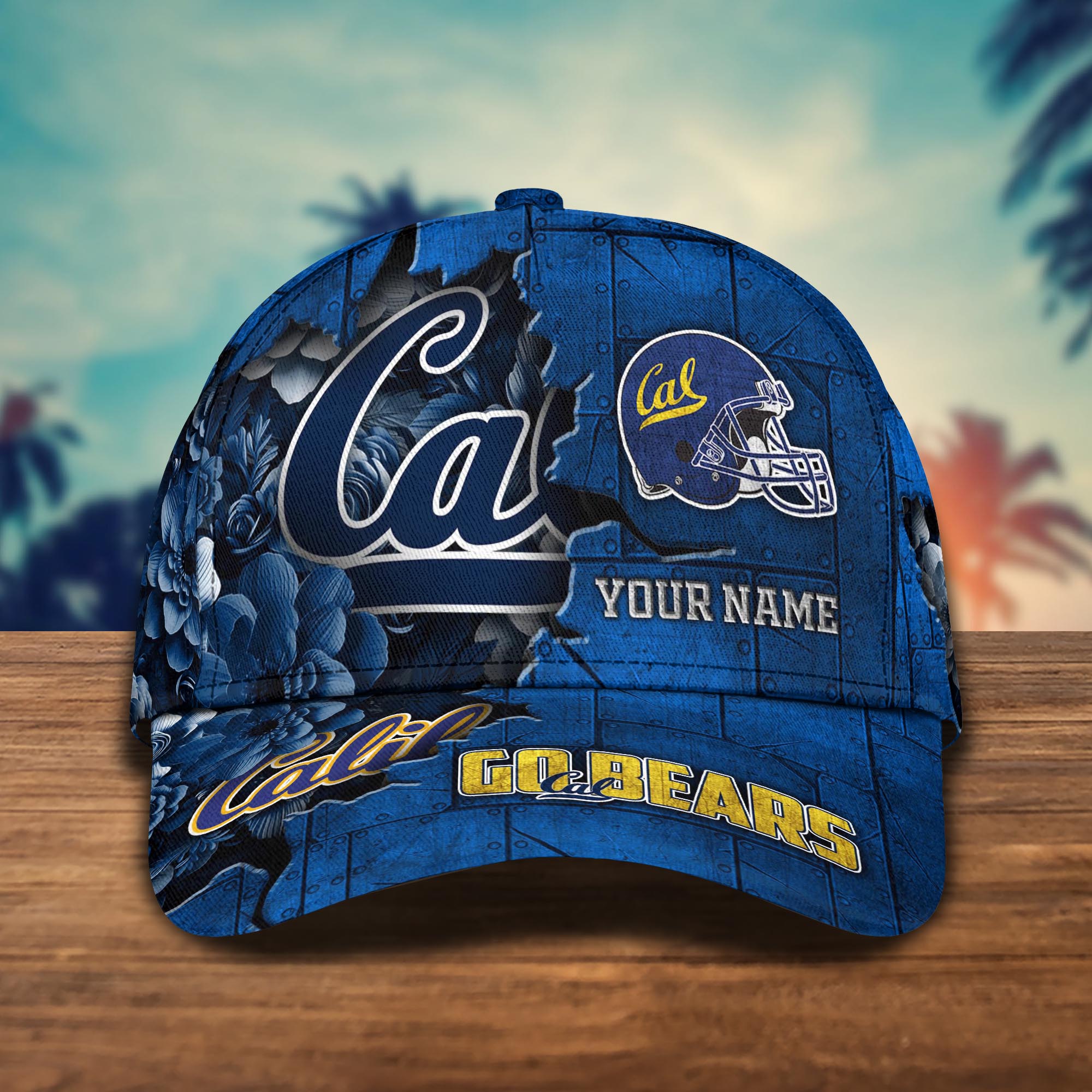 Personalized California Golden Bears Cap for Fans