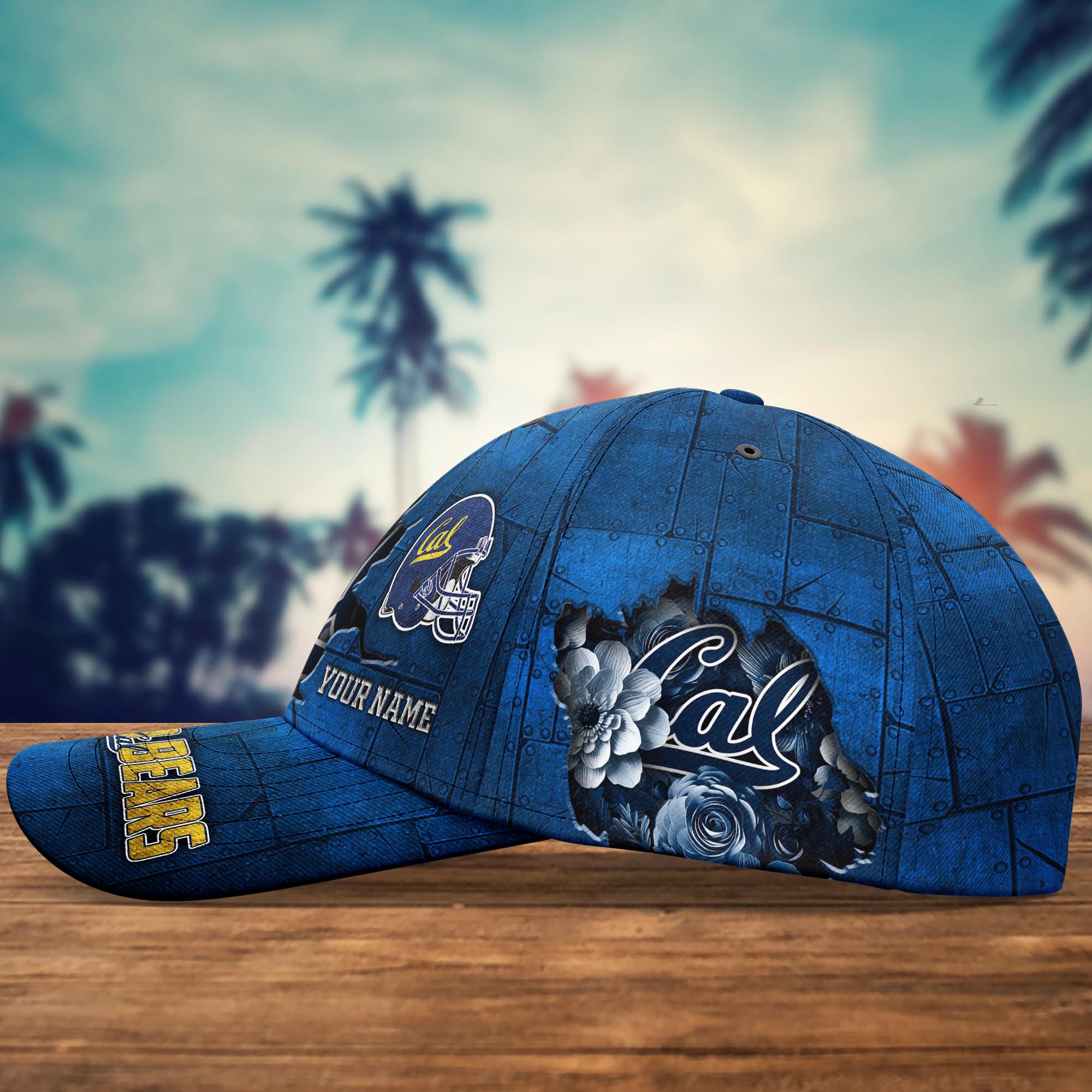 Personalized California Golden Bears Cap for Fans