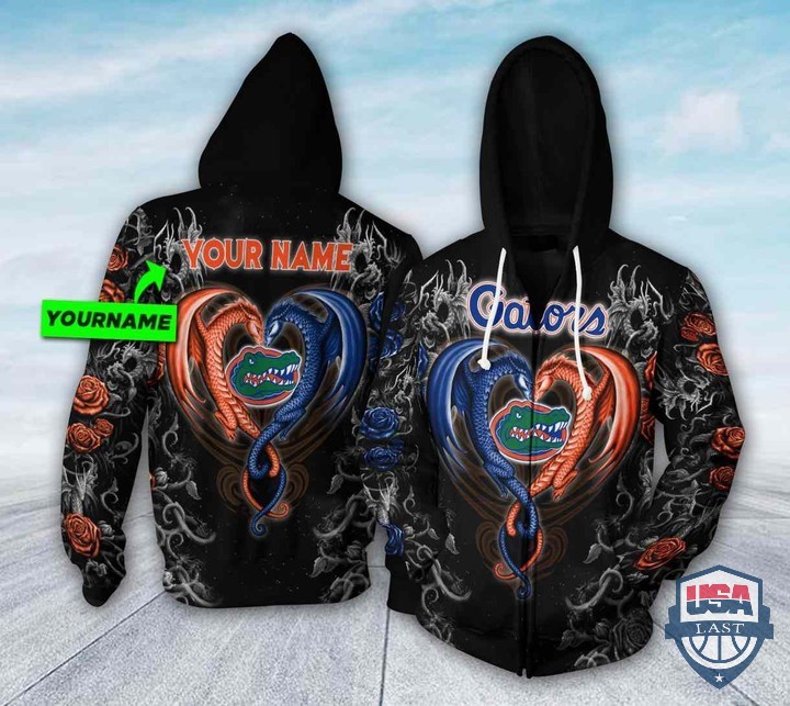 Personalized Florida Gators Dragon NCAA 3D Hoodie