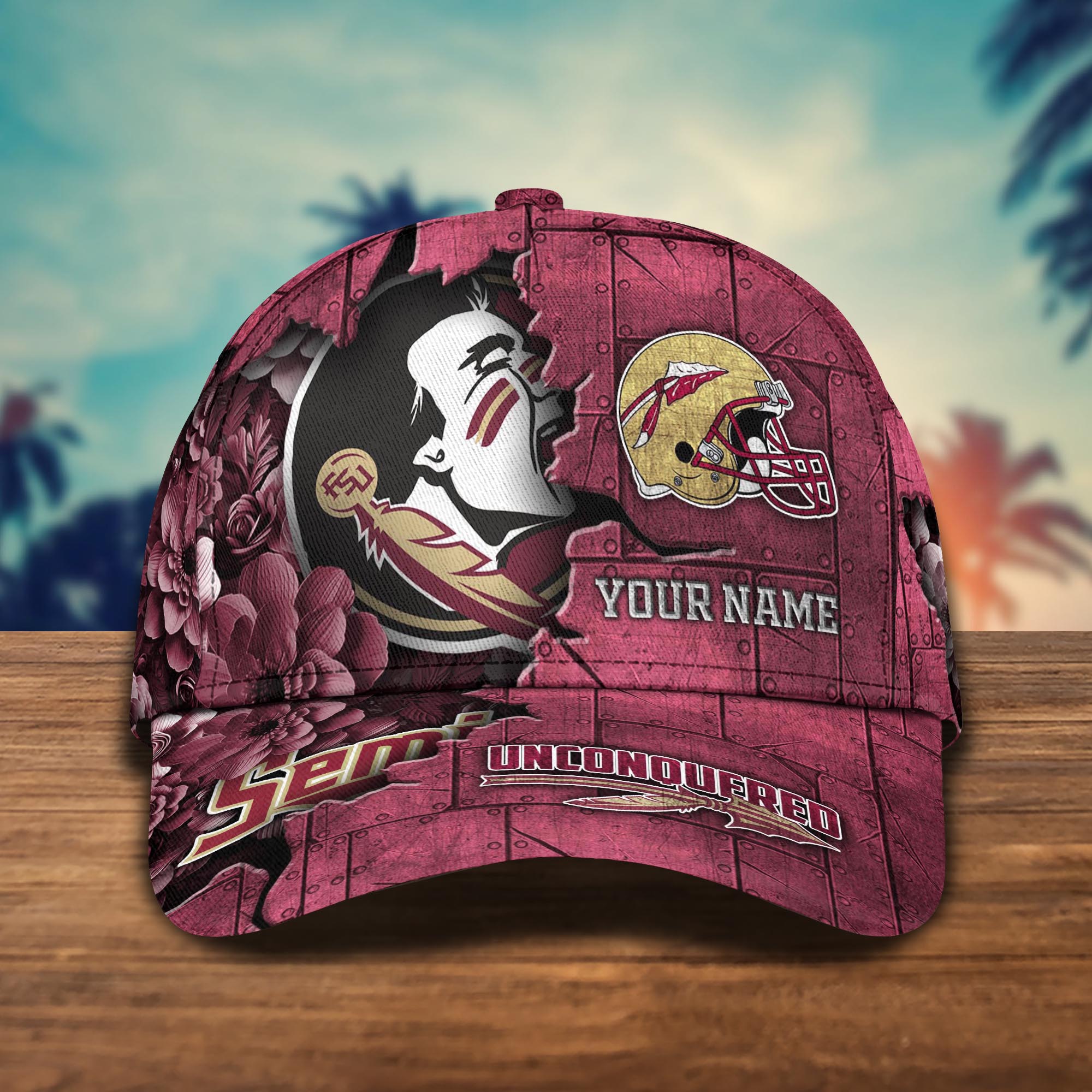 Personalized Florida State Seminoles Cap for Fans