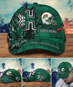 Personalized Hawaii Rainbow Warriors Cap for Fans