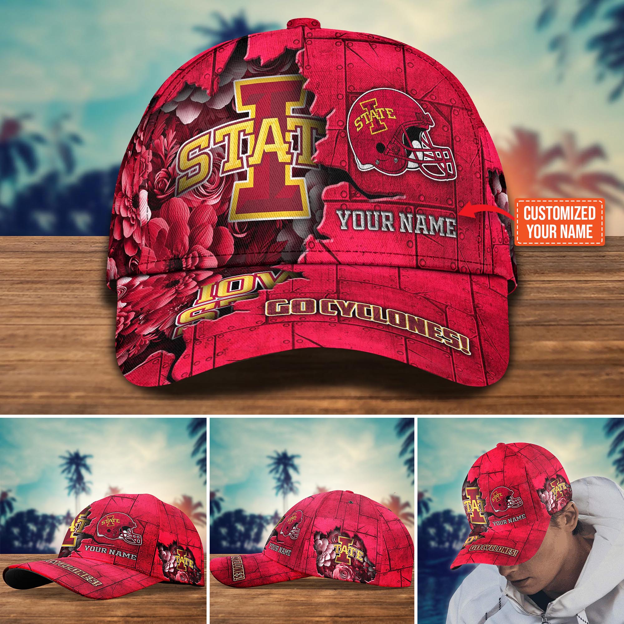 Personalized Iowa State Cyclones Cap for Fans
