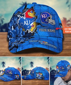Personalized Kansas Jayhawks Cap for Fans
