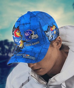 Personalized Kansas Jayhawks Cap for Fans