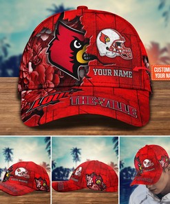 Personalized Louisville Cardinals Cap for Fans