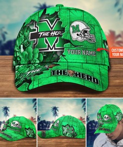 Personalized Marshall Thundering Herd Cap for Fans